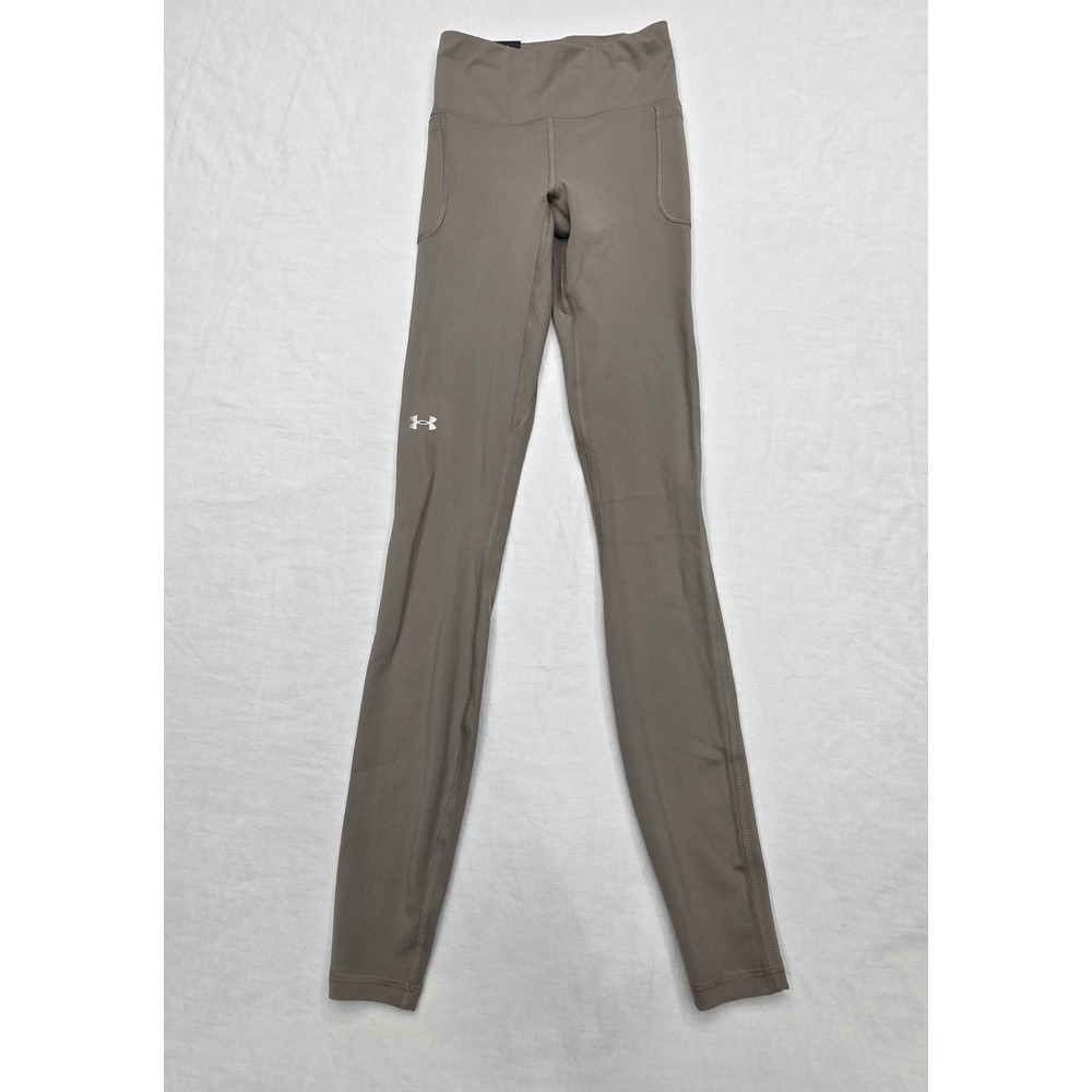Under Armour Women's Olive Green High Rise Full Length Leggings Size XS NWT